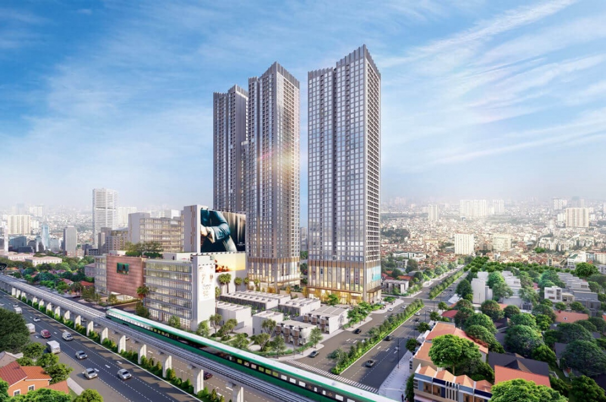 Căn hộ cao cấp liền kề ga metro Văn Quán thu hút nhà đầu tư với mức giá chỉ từ 37 triệu/m2 (đã VAT).
